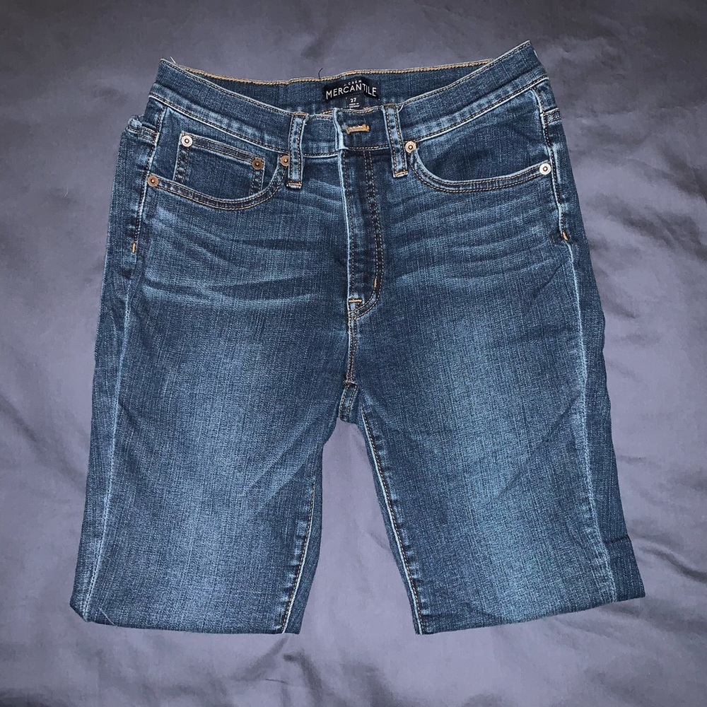 J. Crew Mercantile High-Rise Skinny Jean (27)